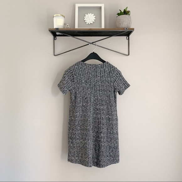 A&F // Ribbed Sweater T-Shirt Dress - Picture 6 of 7